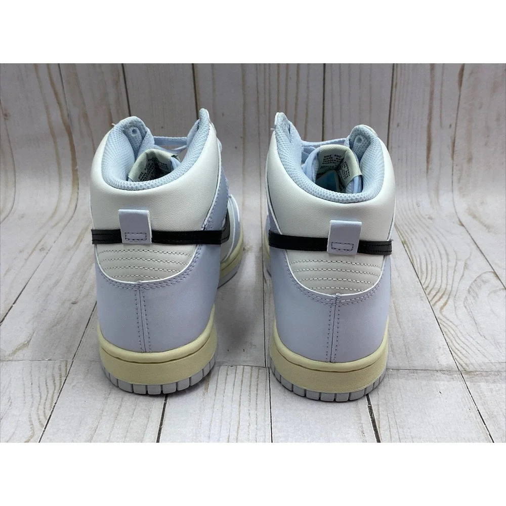 Nike Dunk High GS‎ Football Grey Black Youth Size 6.5Y DB2179-110 New
